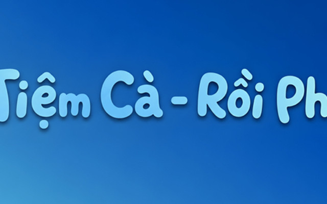 Tiệm Cà Rồi Phê - Trà Lài Kem Muối, Sinh Tố Bơ Chuối & Nước Ép Cam Dứa