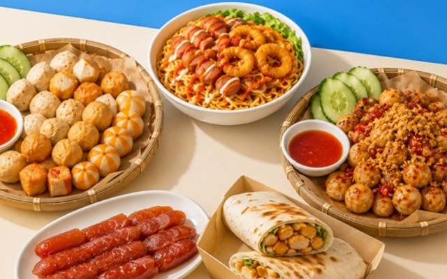 Cá Viên Chiên Chú Tư - Bánh Tacos - 207C Gò Dưa