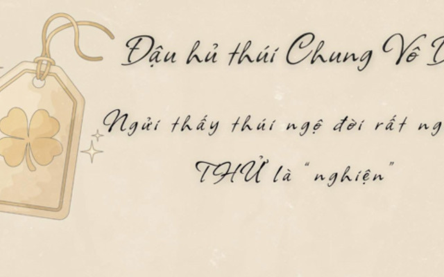 Đậu Hủ Thúi Chung Vô Diệm