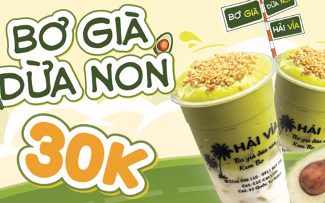Bơ Già Dừa Non - Hải Vỉa - Lạc Long Quân