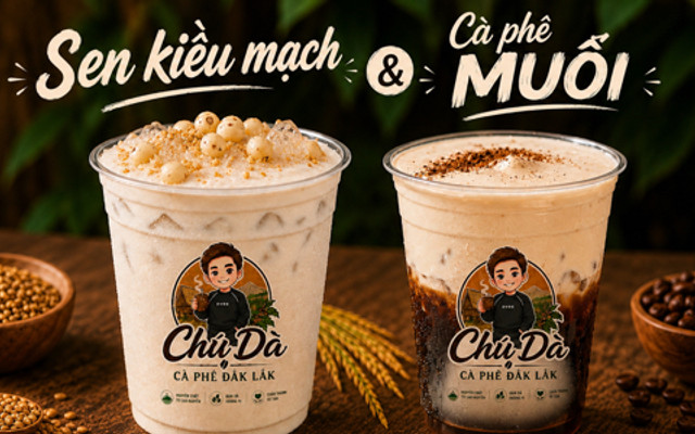 Chú Dà - Cafe & Trà Sữa Gạo Rang - Lý Thường Kiệt