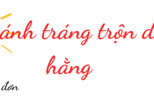 Bánh Tráng Trộn Dì Hằng