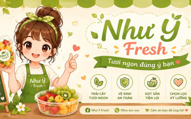 Như Ý Fresh - Trái Cây Gọt Sẵn & Đồ Ăn Vặt