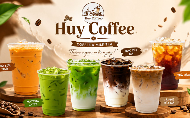 Huy Coffee - Trà Sữa - Lâm Văn Bền