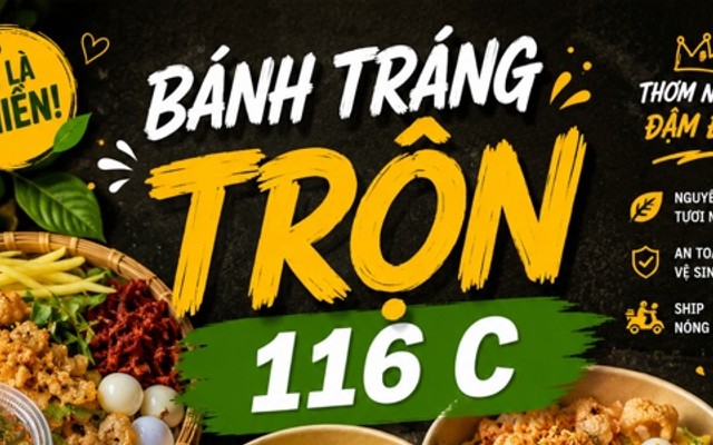 Bánh Tráng Trộn 116C