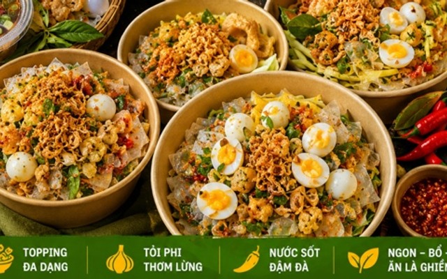 Bánh Tráng Trộn 34 - Kênh Nước Đen