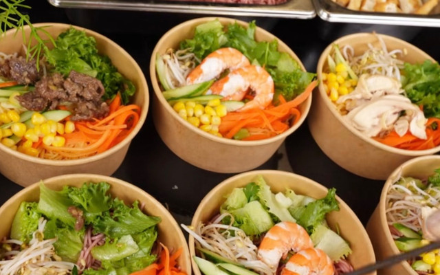 Bếp Healthy Coffee& Tea - Bún Trộn Ngũ Sắc - 33/15 Đường Số 1