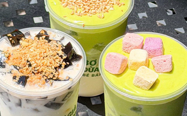 Bơ Già Dừa Non - Bé Bán Bơ