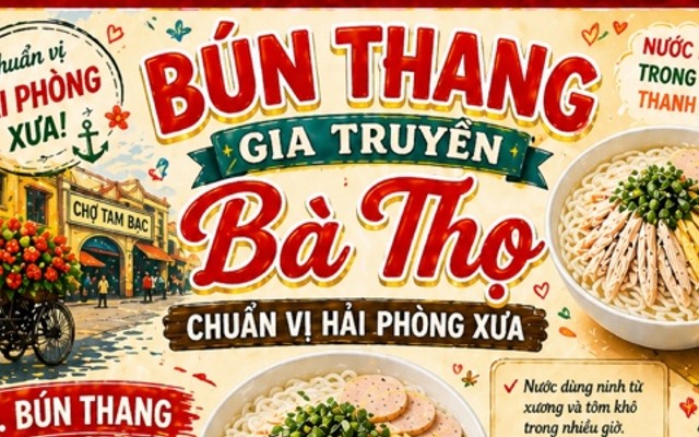 Bún Thang Gia Truyền - Bà Thọ - Hoàng Ngân