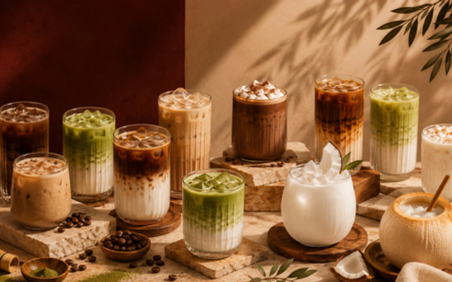 NÂU HẺM - Cafe, Matcha & Dừa - Lâm Văn Bền