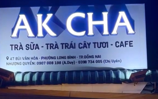 TRÀ SỮA AKCHA - Bùi Văn Hòa