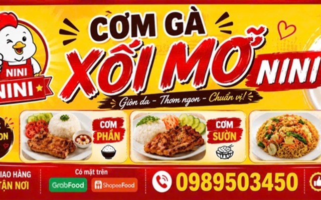 Cơm Gà Xối Mỡ NiNi - Cơm Chiên & Mì Xào