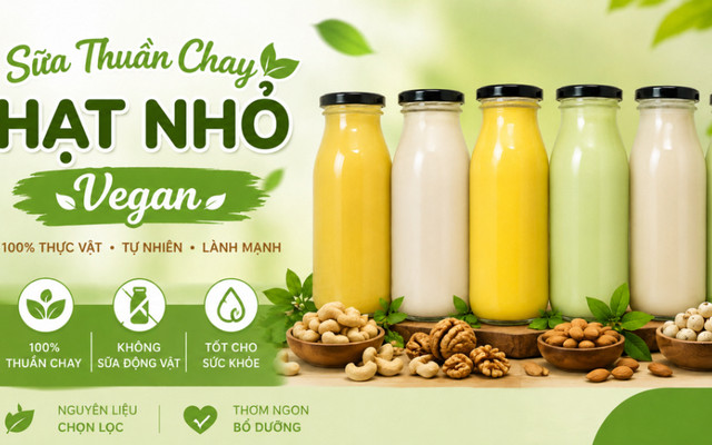 Hạt Nhỏ Vegan - Sữa Hạt Thuần Chay & CaFe - Lê Văn Lương