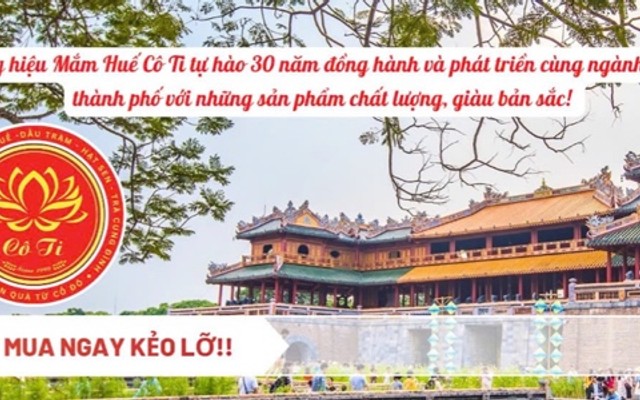 MẮM HUẾ CÔ TI - CHỢ ĐÔNG BA