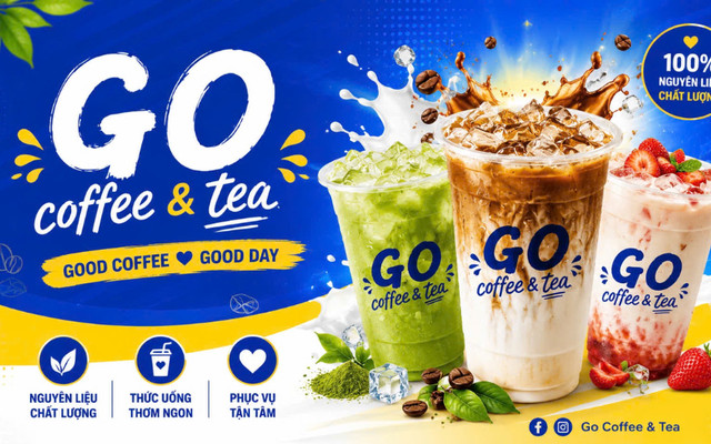 GO COFFEE & TEA - Coffee & Hồng Trà - Bạch Đằng