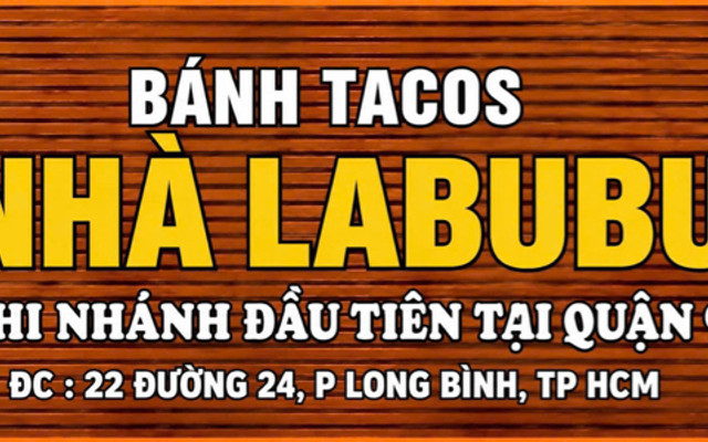 TIỆM BÁNH TACOS NHÀ LABUBU