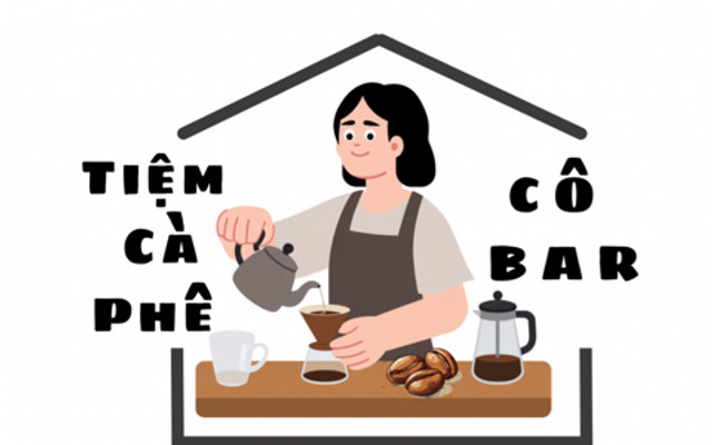 Tiệm Cà Phê Cô Bar - Bùi Thị Xuân