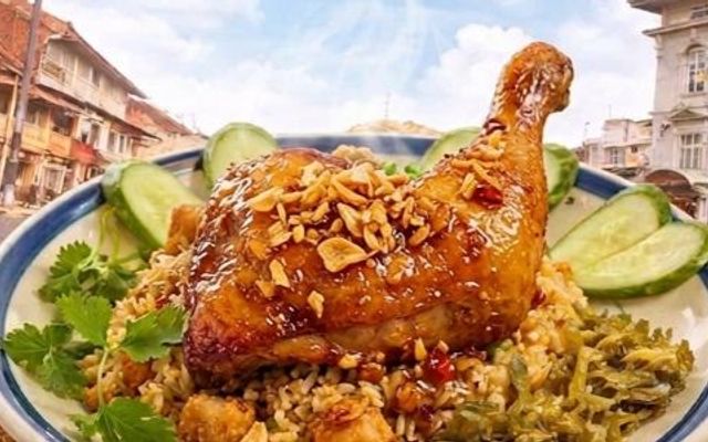 Cơm Gà, Cơm Phủ Trứng - Tiệm Ăn Cô Ba - 151 Xóm Chiếu