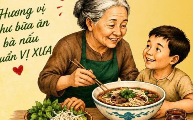 Bún Bò BÀ NGOẠI - Man Thiện