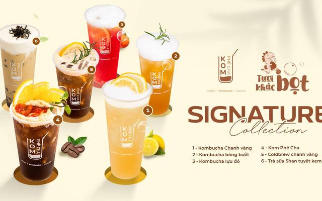Kom Phê Cha - Kombucha, Cafe & Matcha - Triệu Việt Vương