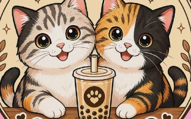 Trà Sữa 2 Con Mèo - Phú Lợi