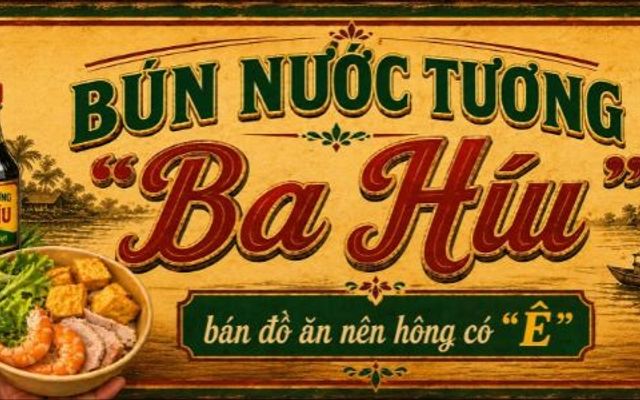 Bún Nước Tương Ba Híu - Lê Hồng Phong