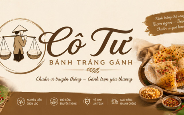 Cô Tư - Bánh Tráng Trộn & Bánh Tráng Chấm - Phan Huy Ích