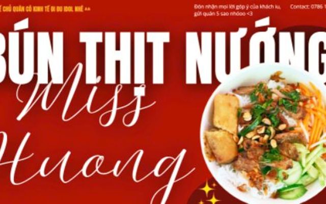 Bún Thịt Nướng Cô Hương - Hoàng Hoa Thám