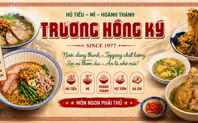 Trương Hồng Ký - Mì Vịt Tiềm, Hủ Tiếu Khô Pate, Mì Xá Xíu - Trường Chinh