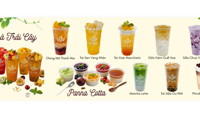 PAN Coffee & Tea - Trà Trái Cây Tươi & Trà Sữa