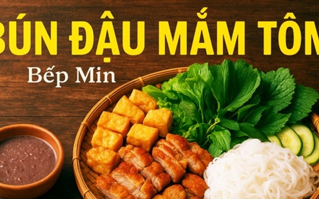 BÚN ĐẬU MẮM TÔM - BẾP MIN - Mẹ Thứ
