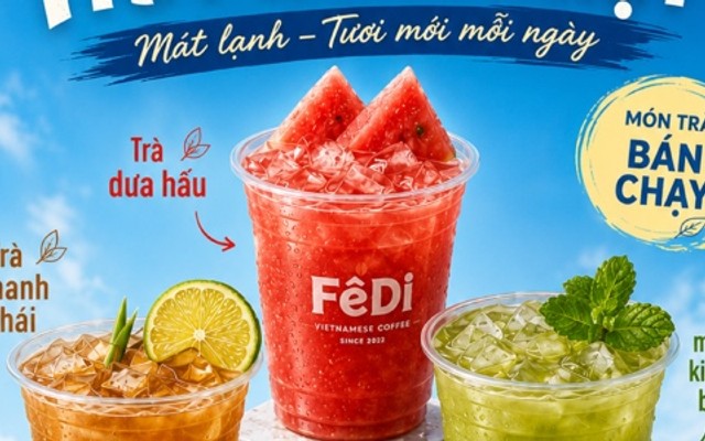 FêĐi - Cà Phê, Trà Sữa & Trà Trái Cây