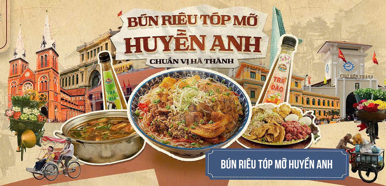 Huyền Anh Bún Riêu Cua Tóp Mỡ - Hoàng Mậu