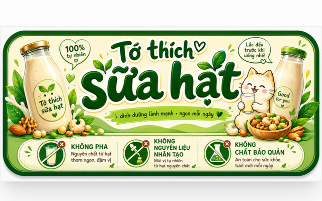 Sữa Hạt 9397 - Sữa Hạt & Cafe Nguyên CHẤT - Hoàng Hoa Thám