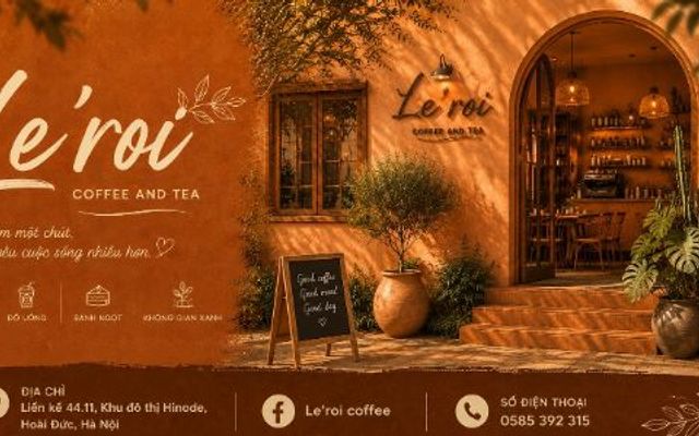 LE'ROI COFFEE & TEA - HOÀI ĐỨC