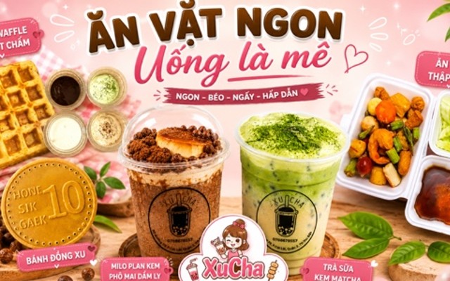 XuCha - Trà Sữa, Bánh Tráng Trộn & Bánh Mì Nướng Muối Ớt - Đường Số 29