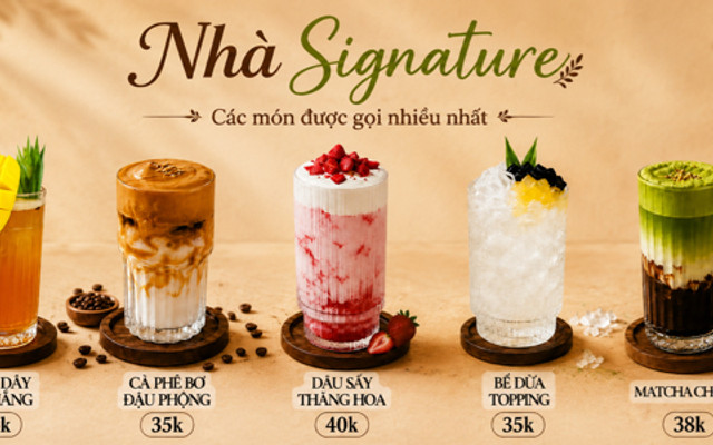 Nhà Coffee N Tea - Trà Sữa & Matcha Latte - Nguyễn Sỹ Sách