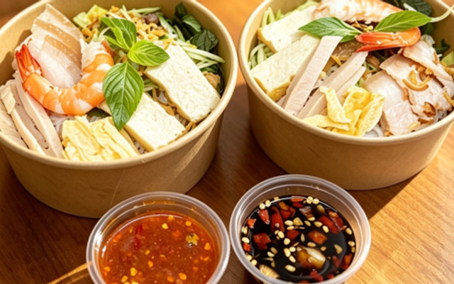 Bún Nước Tương & Bún Mắm Nêm - Bún Uyên!