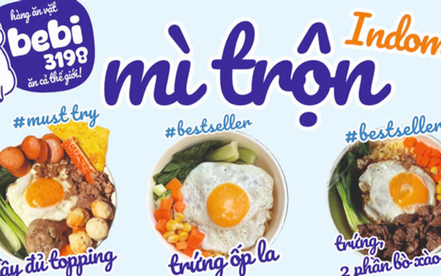 Ăn Vặt Bebi3198 - Mì Trộn Indomie & Siro Đá Bào