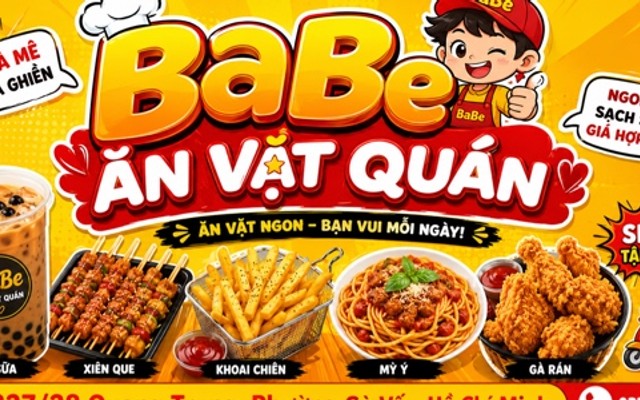 BaBe Ăn Vặt Quán - Gà Rán & Pizza - Phạm Văn Đồng