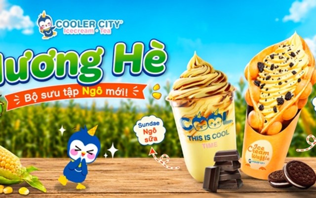 Trà Sữa Cooler City - Icecream & Tea - Đường 19/5