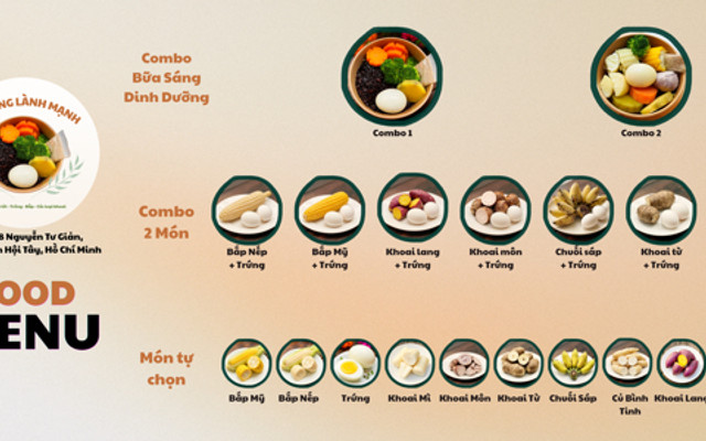 Ăn Sáng Lành Mạnh - Khoai, Bắp & Cơm Gạo Lứt - 186 Nguyễn Tư Giản