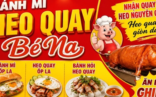Bánh Mỳ Heo Quay Pé Na