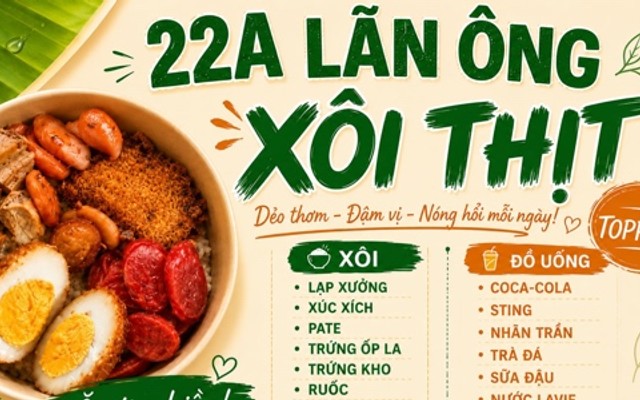 Xôi Thịt Lãn Ông - 22 Lãn Ông