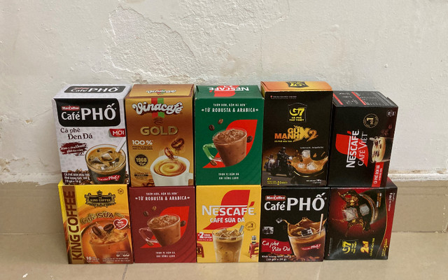 CÀ PHÊ Đẵng Cấp - CÀ PHÊ GÓI 2in1 Và 3in1 - Nhị Bình 10A