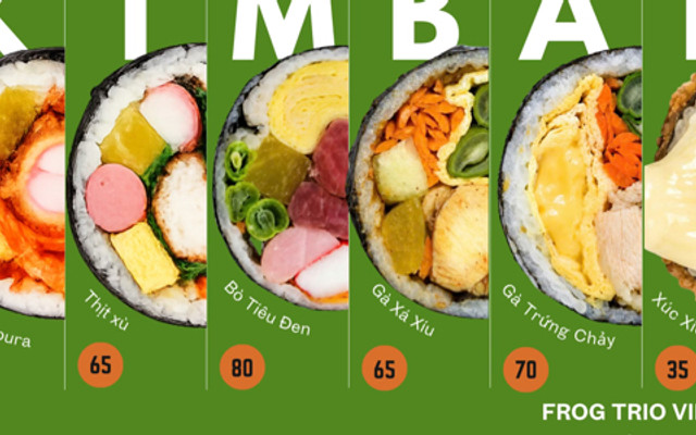 Tiệm Trà Hoa & KimBap - Frog Trio