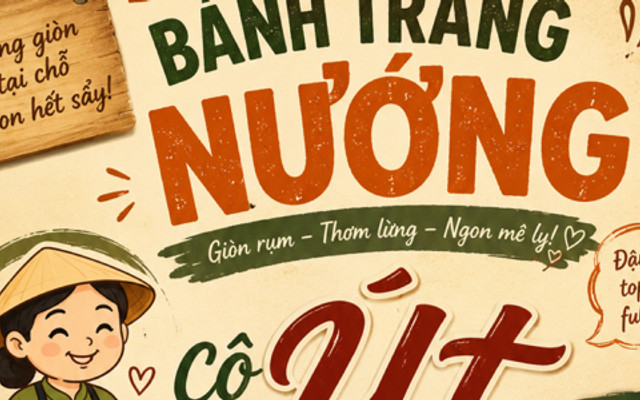 Bánh Tráng Nướng Cô Út