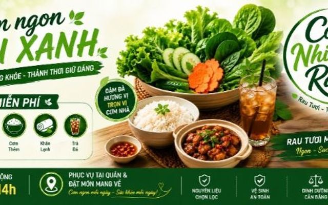 Cơm Nhiều Rau - Rau Tự Chọn - Cách Mạng Tháng 8