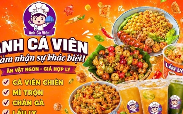 Anh Cá Viên - Cá Viên Chiên, Mì Trộn & Chân Gà Sốt Thái - Đường Số 48