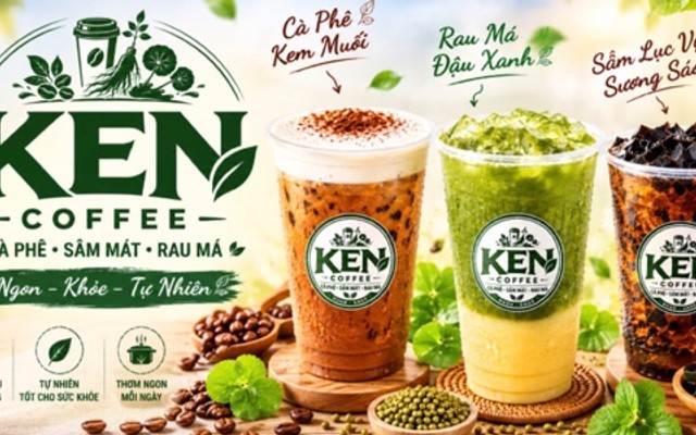 KEN COFFEE - Rau Má & Sâm Mát - Phan Huy Ích